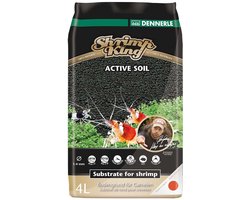 Dennerle Shrimp King Active Soil Aquariumgrind - 4 liter