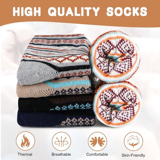 Chaussettes Chauffantes USB - Pour Hommes Et Femmes - Idéales Randonnée, Camping, Pêche, Chasse - Taille Moyenne, Lavables - Câble Inclus (sans Batterie)