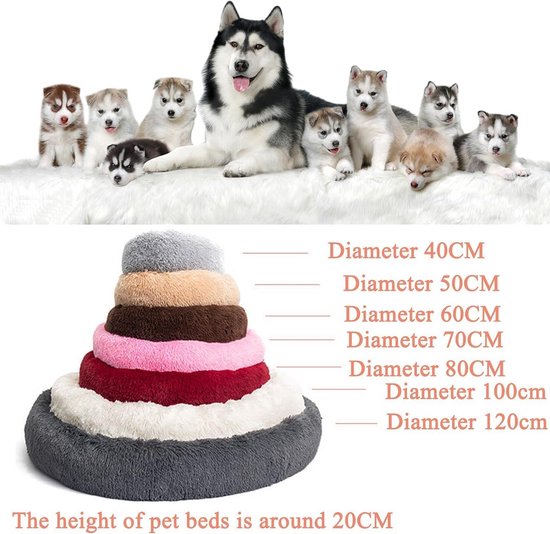 IEUUMLER Hondenbedmat, Wasbaar Kussen voor Twee Doeleinden, Zachte Premium Pluche Hondenkratmat, Matras voor Kleine/Middelgrote/Grote Honden en Katten
