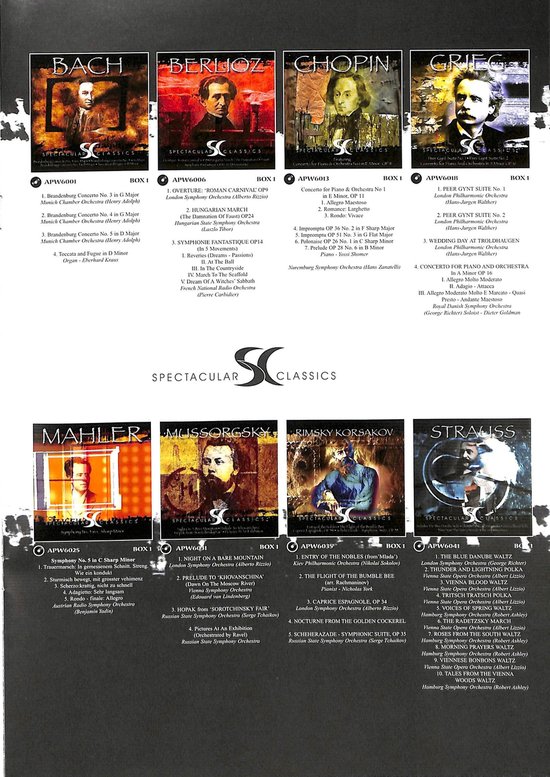 Spectacular classics 40 CD collection, Various | CD (album