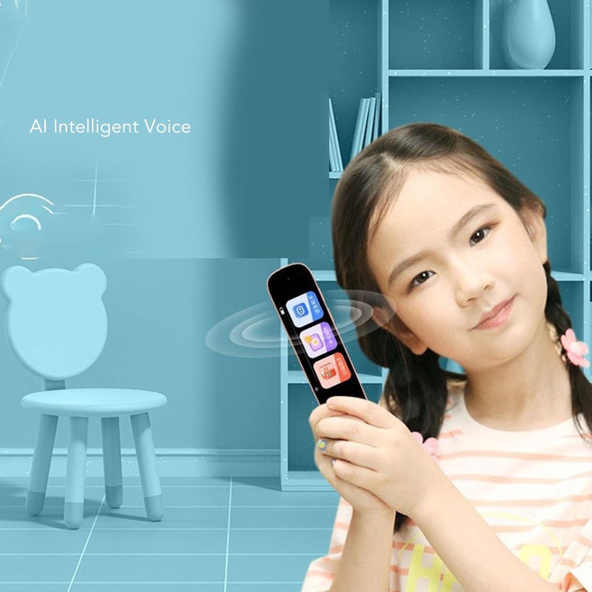 Penscanner tekstlezer met Wifi en LCD-touchscreen - afbeelding 3