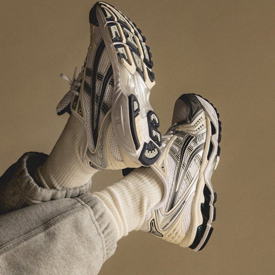 ASICS GEL-KAYANO 14 White / Minuit - Baskets - 1202A056-109 - Taille 37,5