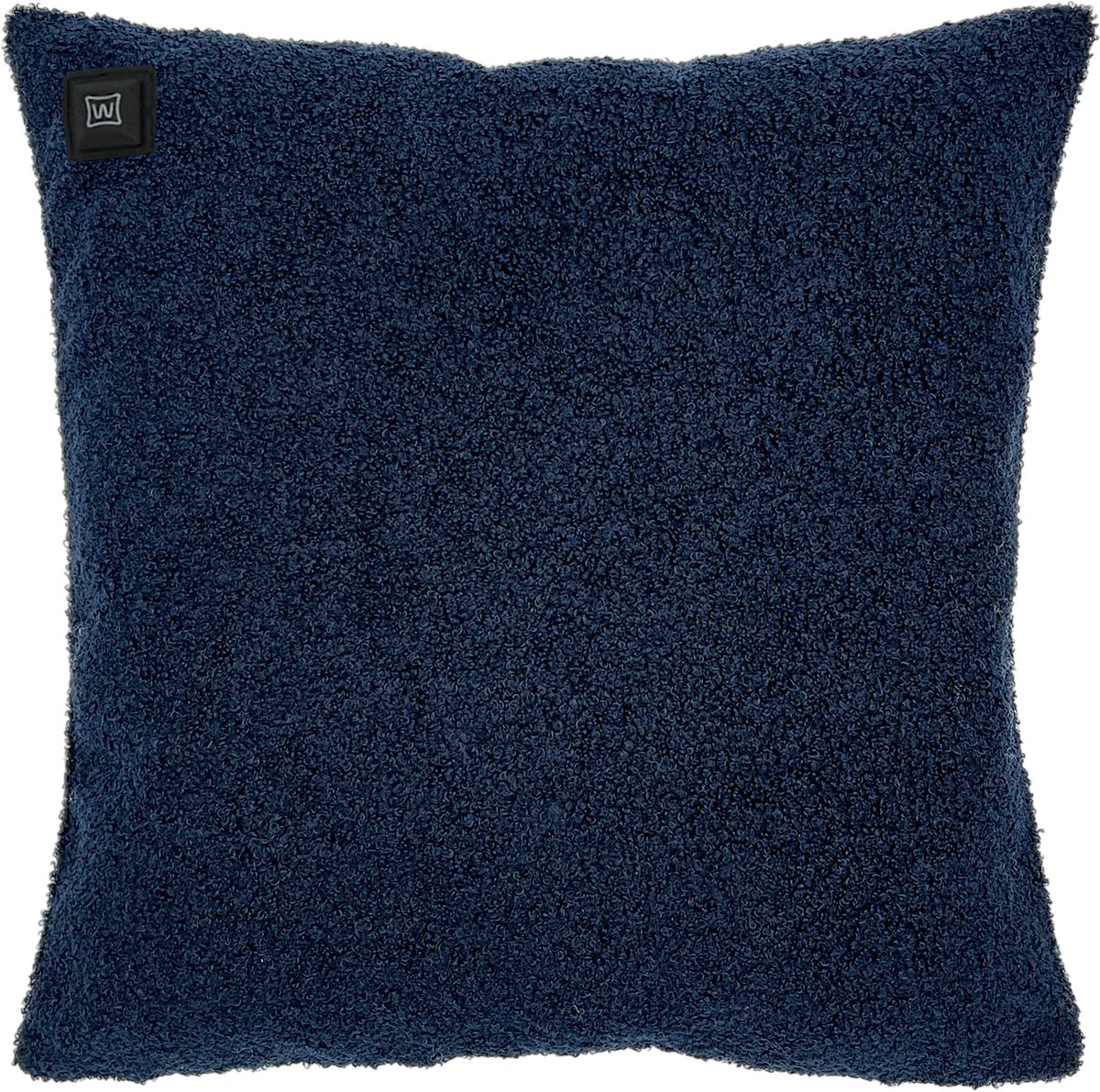 Warmpi® Teddy Warmtekussen – Donkerblauw – Draadloos & Netstroom – Incl. powerbank (10.000mAh) + geïntegreerde 2,5m Kabel – 3 Warmtestanden tot +/- 60°C – Infrarood verwarmd kussen