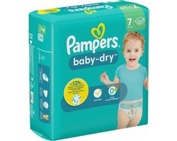 Pampers Baby Dry Luiers Maat 7 (15+ kg) - 31 stuks