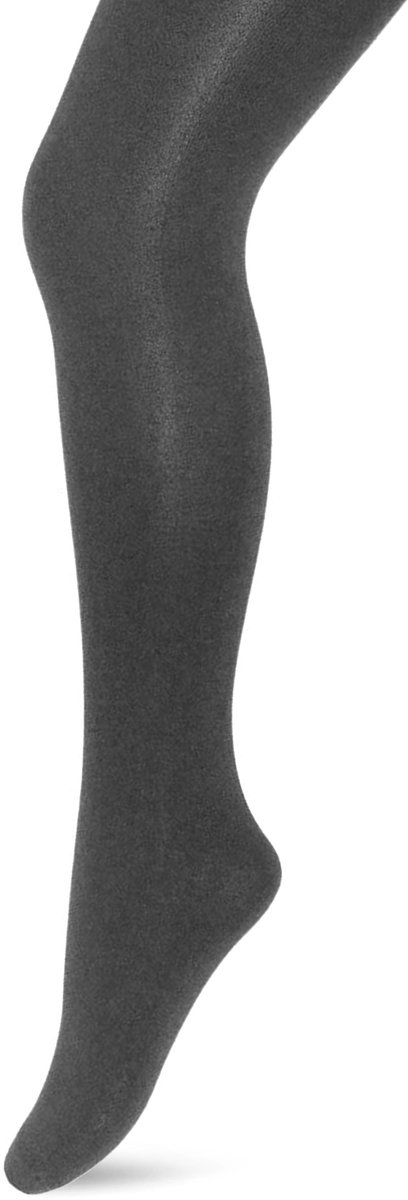 Bonnie Doon Kinder Panty Donker Grijs 70 Denier maat 152/158 - Opaque Kinderpanty - Gladde Naden - 70 Den - Blikdicht - Comfortabel Broekje - Black - Stevig en Zacht - Perfecte Pasvorm - Maximaal Draagcomfort -Dark Grey - BN163909.201