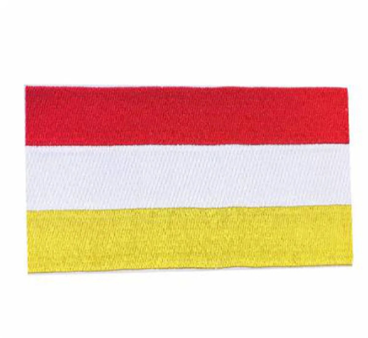 Strijkembleem Applicatie vlag Oeteldonk