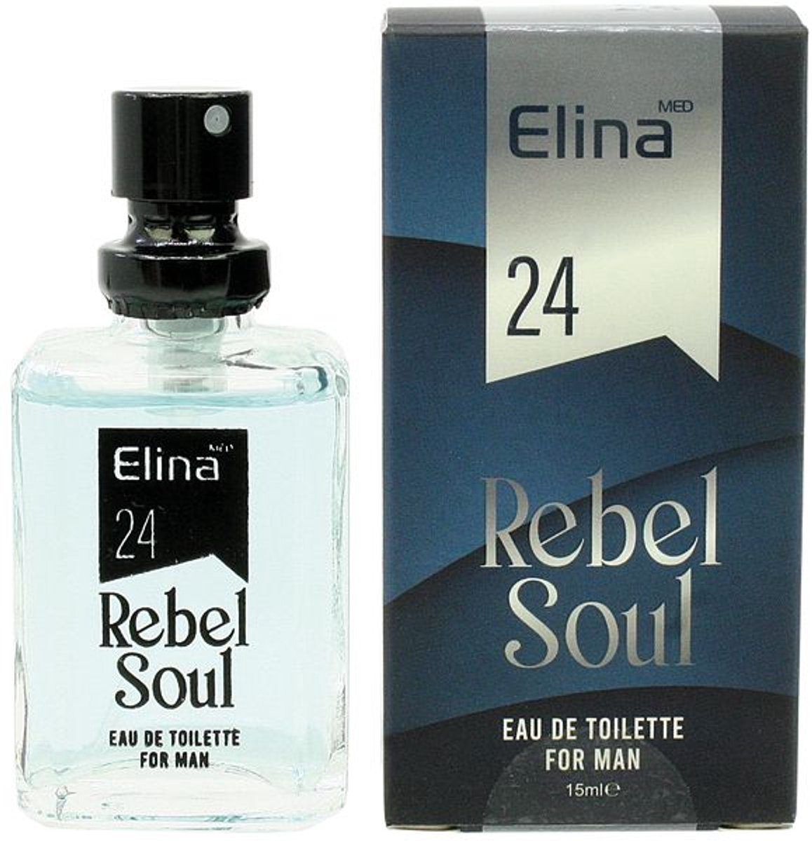 Elina Parfum Nummer 24 Twenty Four Rebel Soul For Men Eau de Toilette 15ml