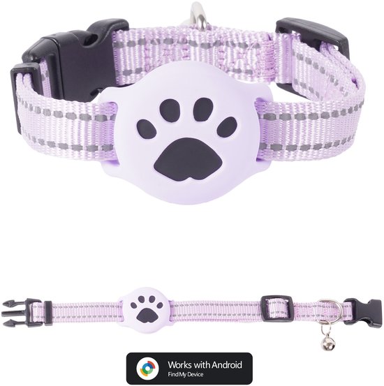 Gobesty Mini GPS Tracker – Voor Katten En Honden – Geen Maandelijkse Kosten, Realtime Locatie, Waterdicht (IP65) En 365 Dagen Batterij