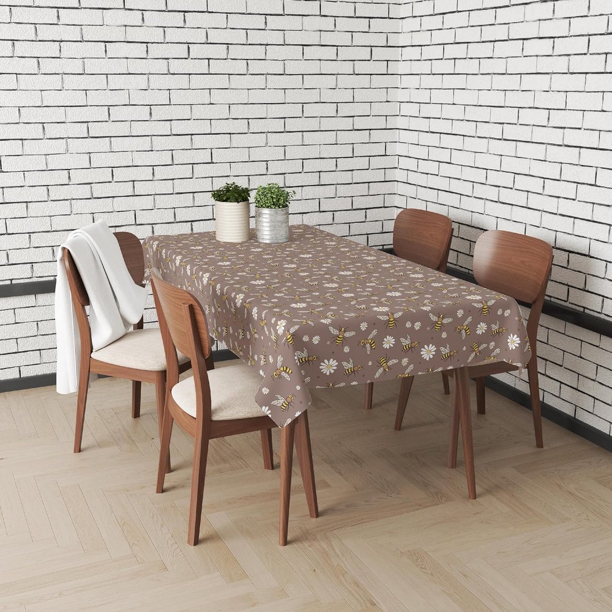 Waterafstotend Tafelkleed Rechthoekig 140x350 cm Voor Binnen en Buiten Wasbaar