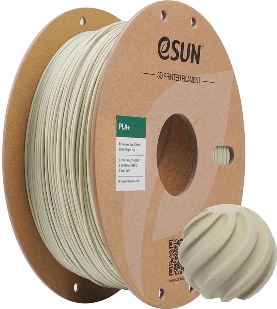 eSun PLA+ Licht kaki / Light khaki 1 kg - 1.75mm - 3D printer filament