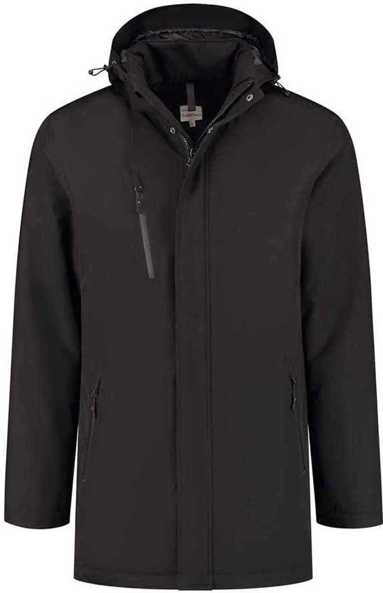 Gevoerde parka jas Santino Santiago