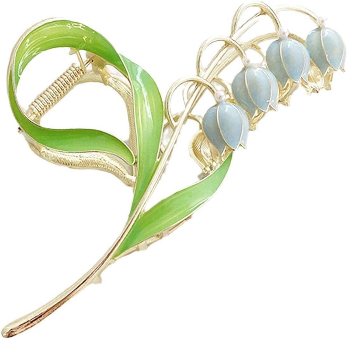 Blauwe Lelietjes-van-dalen Haarspeldjes, Bloemen Accessoires voor Vrouwen