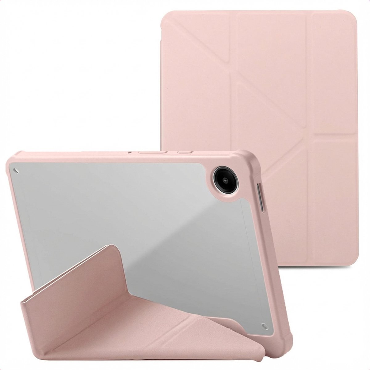 imoshion Tablet Hoes - Geschikt voor Samsung Galaxy Tab A9 Plus - Bookcase- Roze