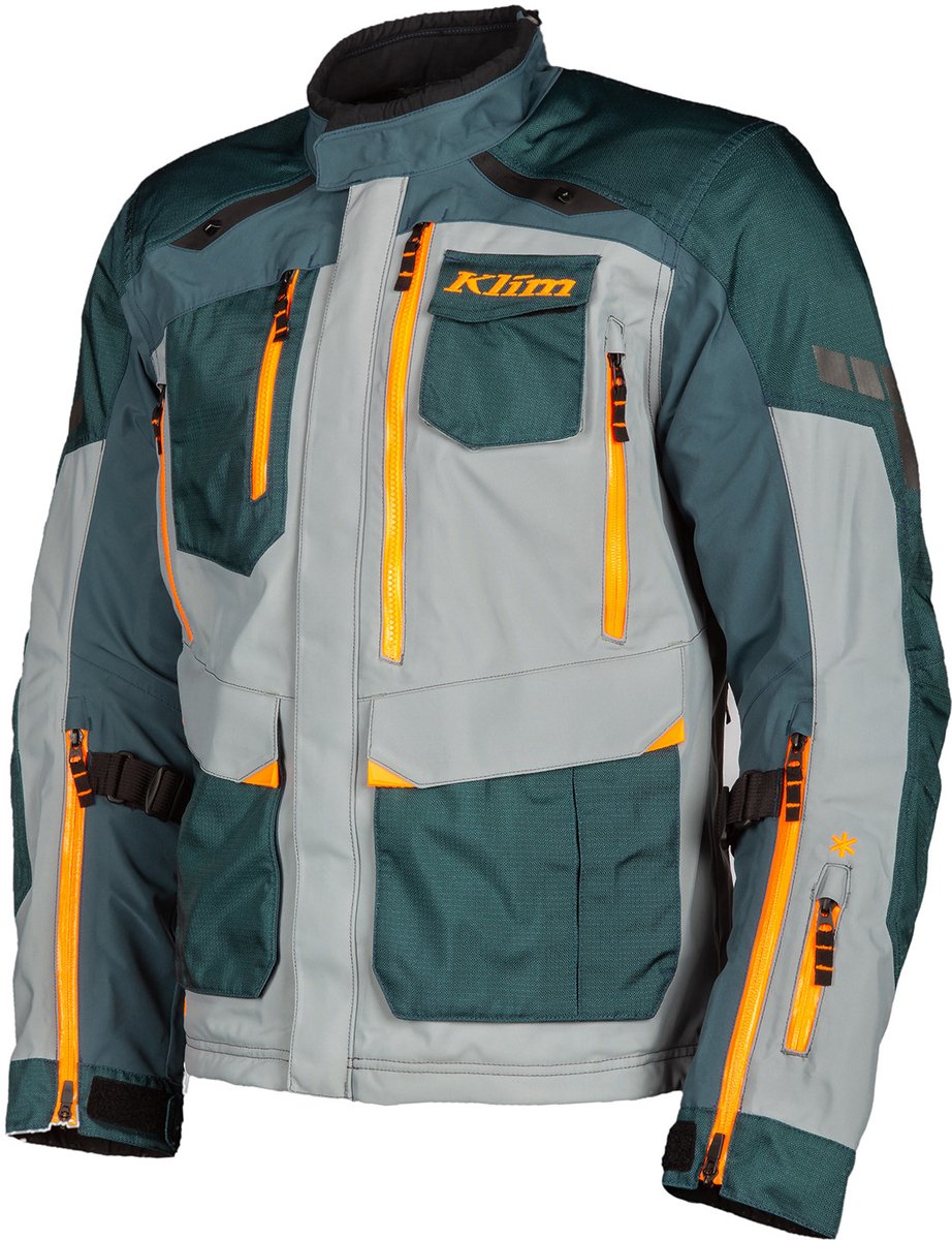 KLIM Carlsbad Jas Petrol Strike Oranje - Jas