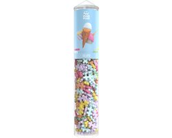 Plus-Plus Tube Gelato Roomijs Mix – 240 delige bouwset – 4350 – Bouwspeelgoed – Constructiespeelgoed – Set met bouwstenen – Vanaf 5 jaar — afbeelding 2