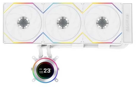 Lian Li HydroShift II LCD-C 360TL (White) (5/5)
