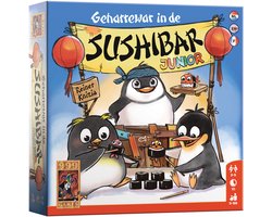 999 Games - Geharrewar in de Sushibar Junior - Dobbelspel - Snel dobbelspel voor het hele gezin - Ge