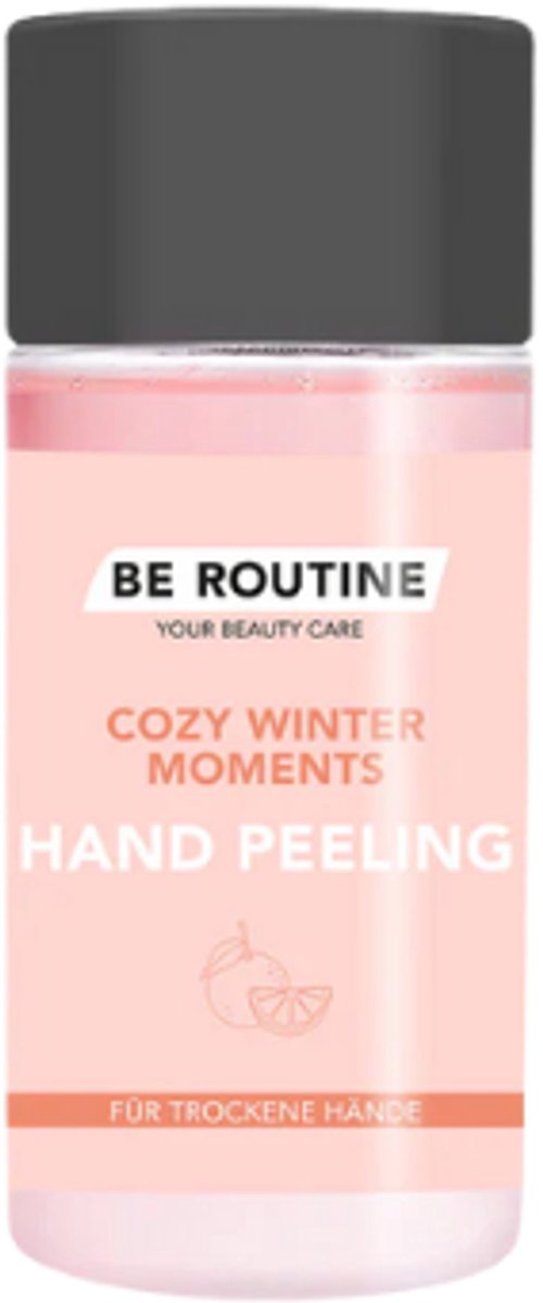 Be Routine Handpeeling - Cozy Winter Moments | 1x 125g - Met Oranjebloesem | Exfoliërende Handscrub - Limited Edition