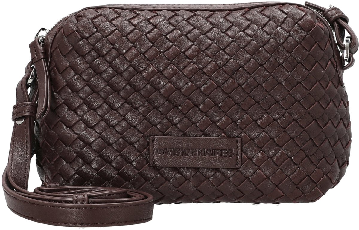 Les Visionnaires Lynn Weave Silky - Schoudertas (aubergine)