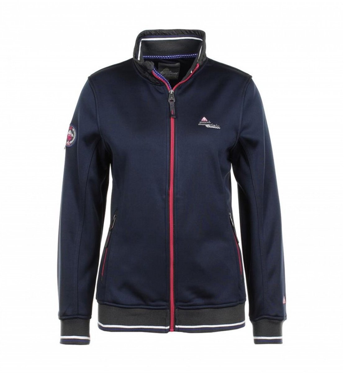 Dames fleecejack Peak Mountain Acreen Blauw