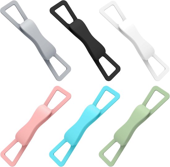 E-readeraccessoire, lichtgewicht en veilige handstandaard voor comfortabel lezen in bed, compatibel met tablets van 6-8 inch (wit). van Merkloos — afbeelding 4