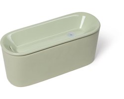 Cat Mate 800ml Keramische Waterfonteintje voor Katten - Saliegroen
