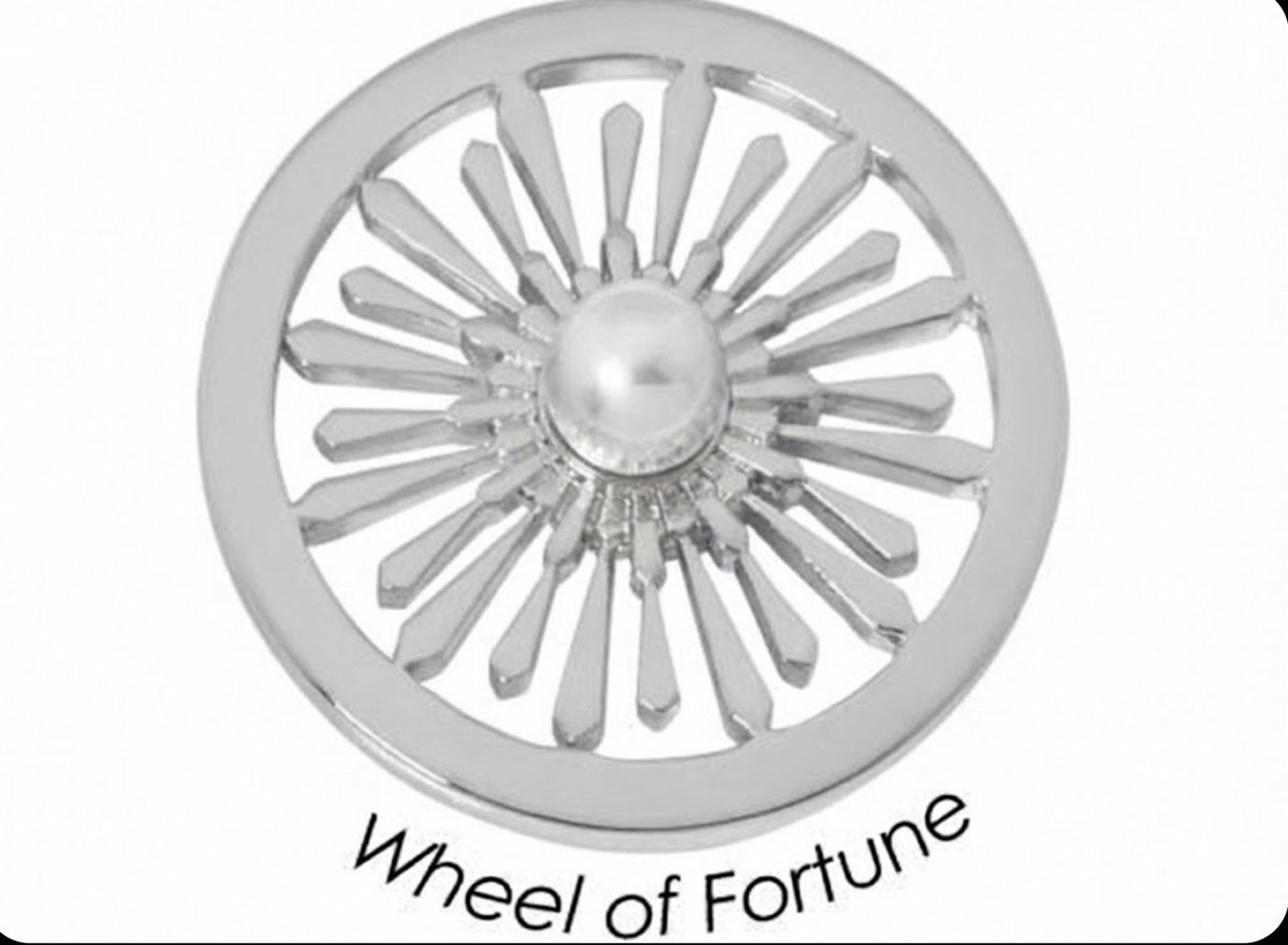 Quoins Disk QMB-61M-E Wheel of Fortune staal zilverkleurig (M)