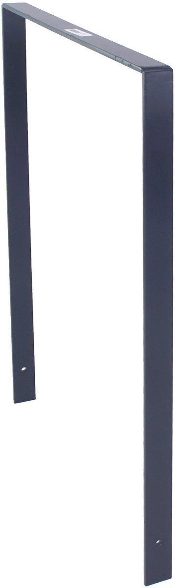 Fietsenrek 115 x 76 cm plat staal 13 mm antraciet Beton in Fietsenrek Parker type U