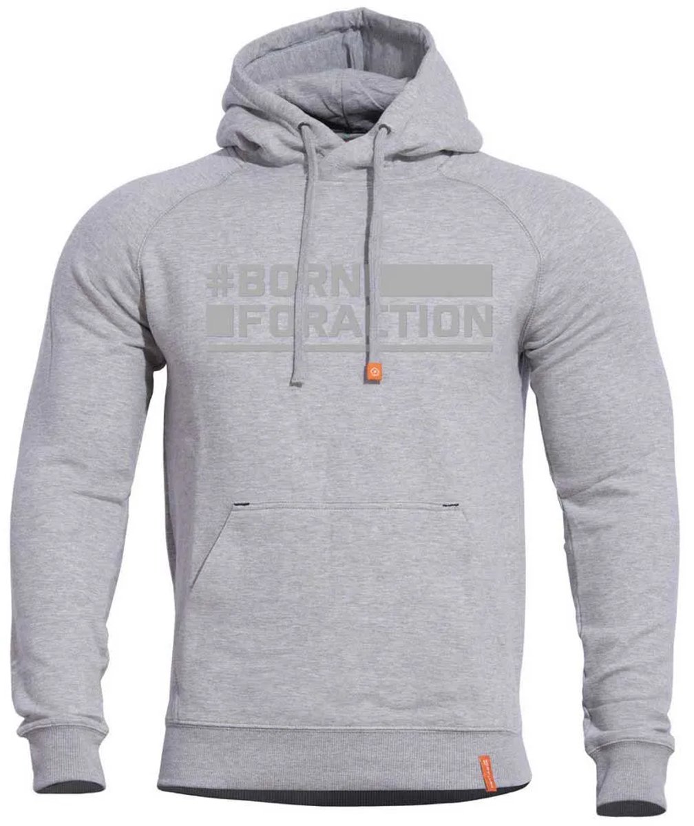 Pentagon Phaeton Ba Hoodie Grijs 2XL Man