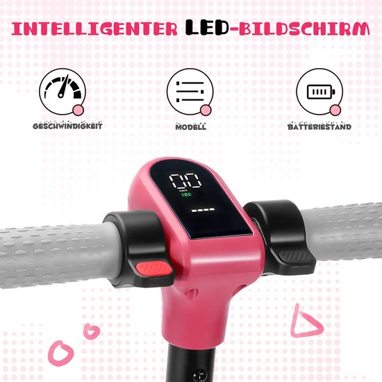 Elektrische Step Kind - Elektrische scooter voor kinderen- Bereik tot ...