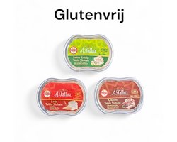 Abdurrahman Tatlici Mix Tahini Halva ( pistache, cacao, tahini ) 3x350g – Glutenvrij & Zonder Toevoegingen - Mix Tahin Helva – Glutensiz & Katkısız – Gluten-Free & Additive-Free