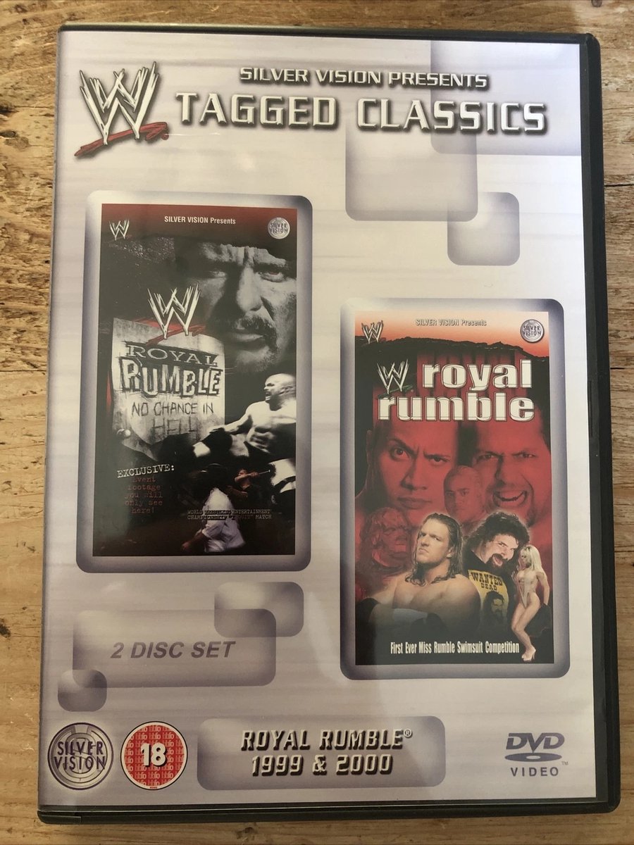 DVD WWE Tagged Classics: Royal Rumble 1999 & 2000