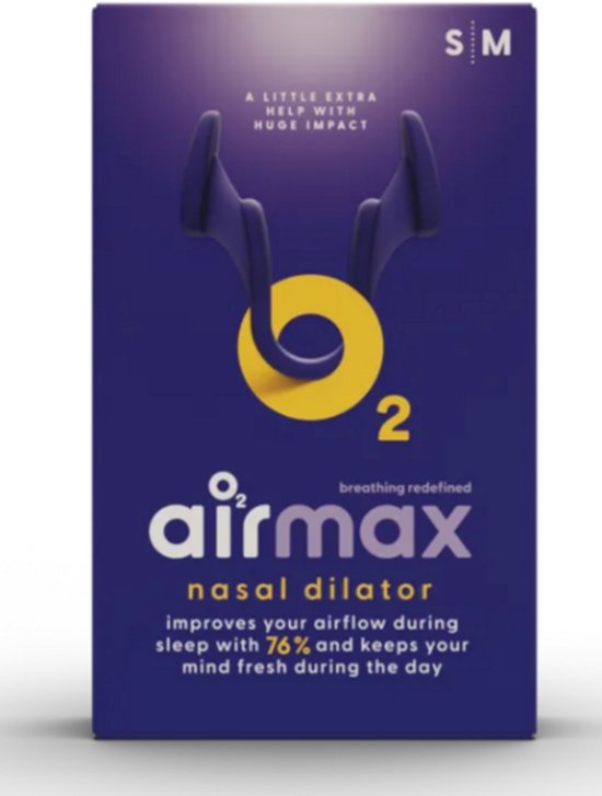 Airmax Anti Snurkers Small + Medium - 2 stuks