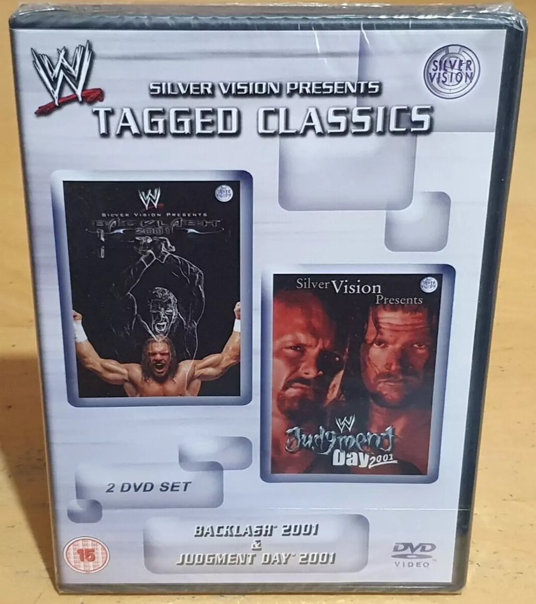 DVD WWE Tagged Classics: Backlash 2001 & Judgment Day 2001