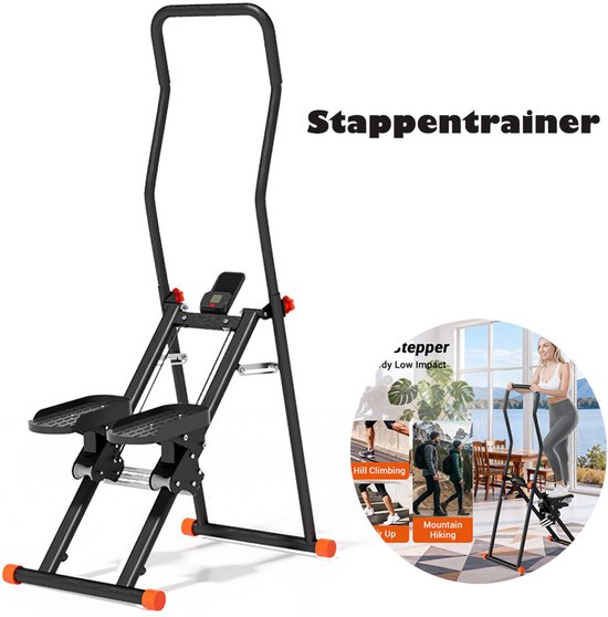 Stappentrainer met instelbare weerstand – Jouw upgrade voor thuis Train wanneer je wilt, perfect voor een appartement of thuiskantoor