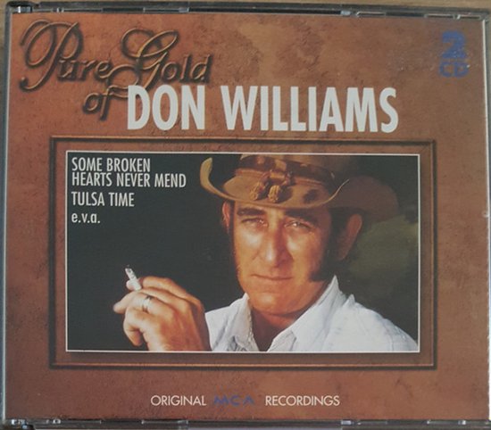 Don Williams – Pure Gold Of Don Williams - Best of - DUBBEL CD