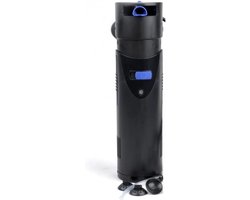 AquaOne Aquariumfilter incl. 9 Watt UVC-lamp | Hoogwaardig binnenfilter CUP-809 voor aquaria tot 750 liter | Max. debiet: 700 l/u | Filterpomp met UV-zuiveringsapparaat | Aquariumpomp