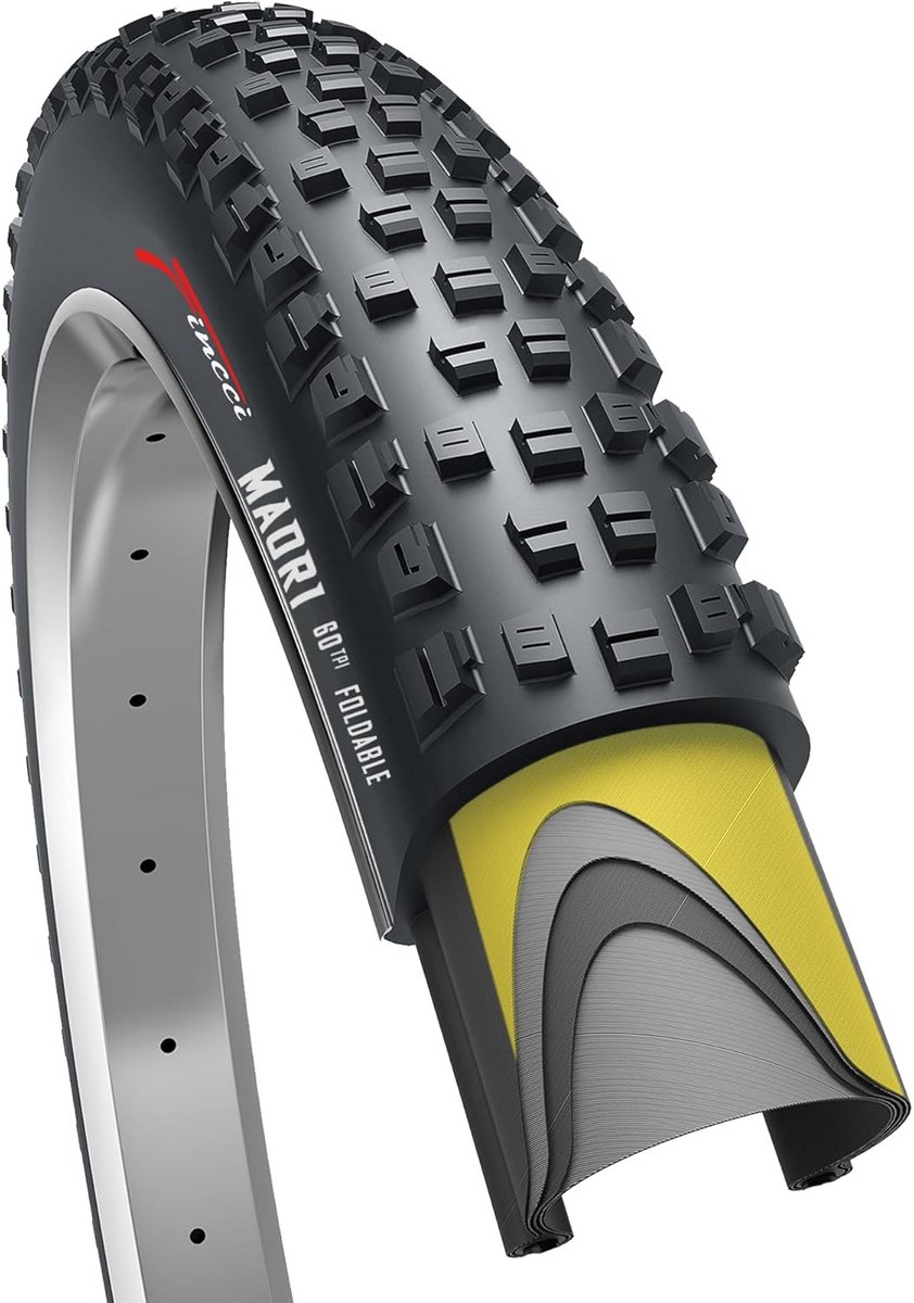 Opvouwbare 29 inch MTB Bandomvang All Mountain Enduro Fietsband met 60 TPI en Lekbescherming