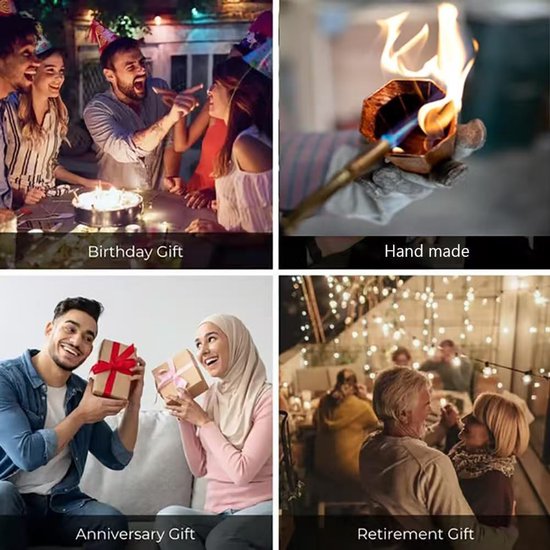 Handgemaakte houten whiskybeker met verkoolde binnenkant voor verbeterde smaak, premium mok van rubberhout met temperatuurregeling, uniek voor bourbonliefhebbers en thuisbars. — afbeelding 4