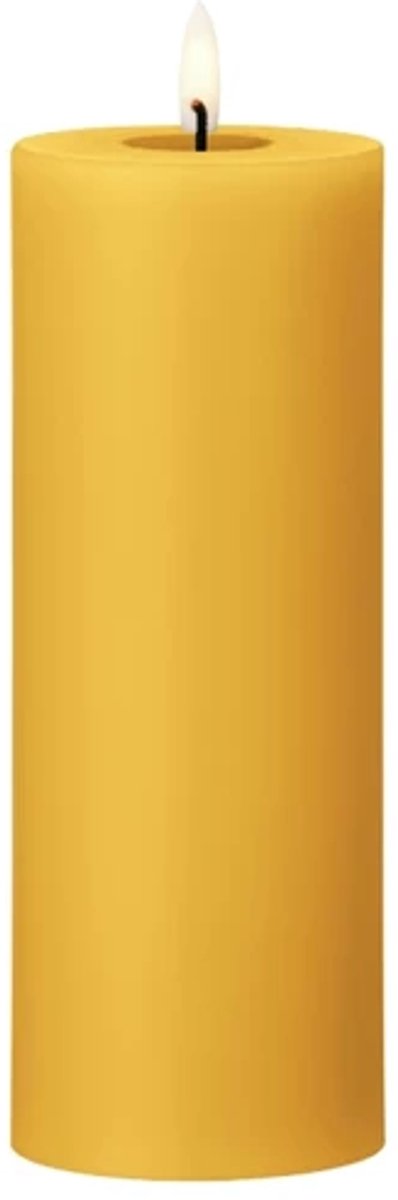 Ester & Erik Led Pillar kaars H20cm mango
