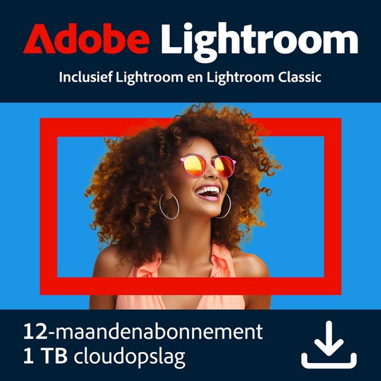 Adobe Lightroom CC - 12 maanden - 1 apparaat - EN, NL, FR & DE - PC & MAC