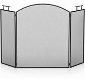 Openhaard scherm - Haardscherm - Vonkenscherm - Kachelhek - Haardhek - 128 x 76,5 cm