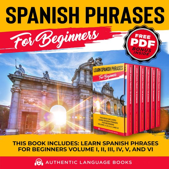Spanish Phrases For Beginners - cover