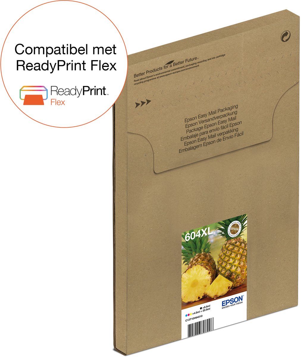 Epson 604XL EasyMail - Inktcartridge - Hoge capaciteit - Kleuren
