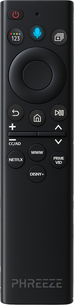 Phreeze Afstandsbediening geschikt voor Samsung Smart TV met Spraak - Vervangende afstandsbediening geschikt voor Samsung BN59-01385B / BN59-01432D / BN59-01315B