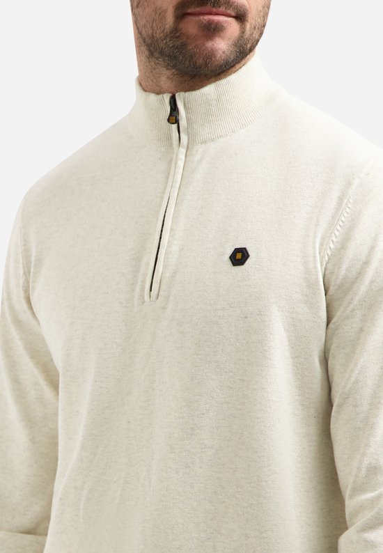 Coltrui voor heren Casual geribbeld Slim Fit Gebreide trui Hoge coltrui Basistrui Slim Fit