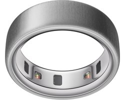Oura Ring 4 Brushed Silver Size 11