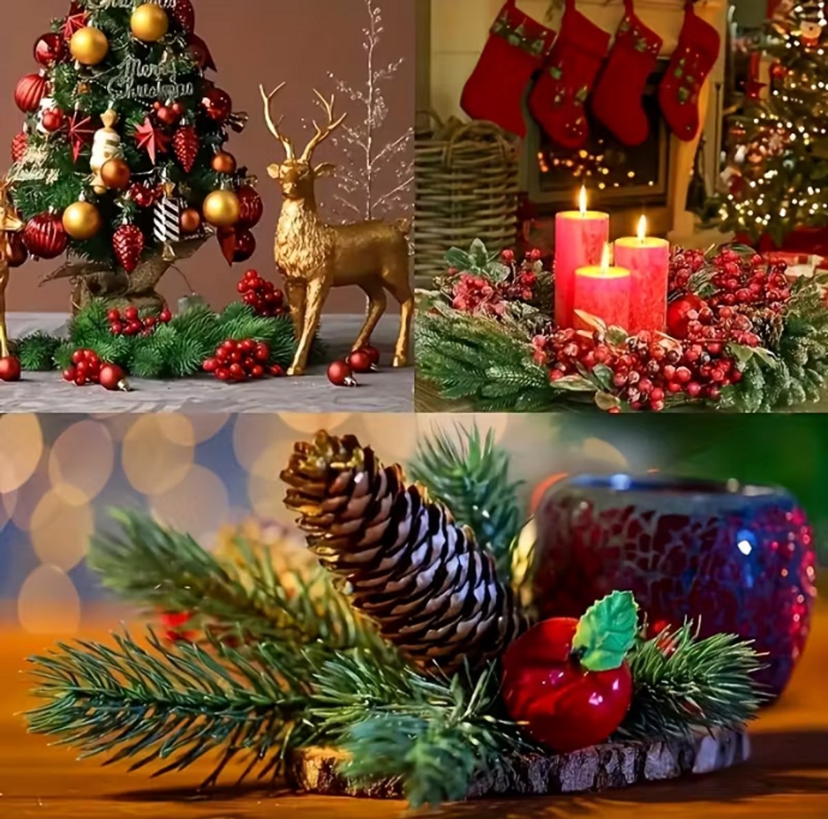 smashing 30 stuks kunstdennentakken, voor Kerstmis, dennentakken, kunststof dennenbladeren, doe-het-zelf handwerk, groene takken, scheuten, kunstdennentakken voor slingerkrans, kerstversiering