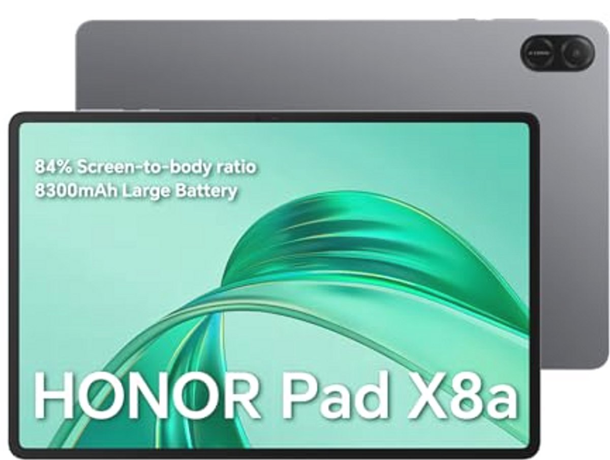 Tablet 11 inch met 4 GB RAM, 128 GB Opslag, 90 Hz Display, 8300 mAh Batterij en Snapdragon 680