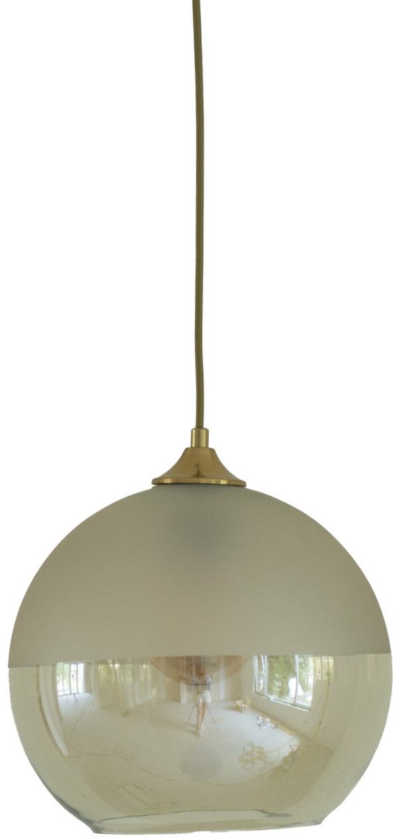 ByMus - Jade - Hanglamp - Champagne - Elegant - Modern - Klassiek -25x25 cm